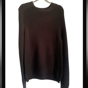 Mens Thick Black Forever 21 Sweater